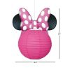 Minnie Mouse Round Paper Lanterns, 3ct