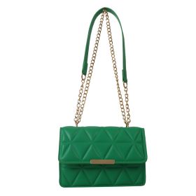 Women's Fashion Casual Retro Simple Messenger Bag (Color: Green)