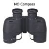 HD 10X50 High Power Binoculars with Rangefinder Compass for Hunting Boating Bird Watching Nitrogen Floating Waterproof