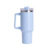 Vacuum Mug 40oz Insulated Mug with Lid & Straw