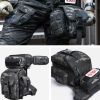 ANTARCTICA Waterproof Military Tactical Drop Leg Pouch Bag Type B Cross Over Leg Rig Outdoor Bike Cycling Hiking Thigh Bag