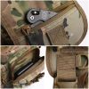 ANTARCTICA Waterproof Military Tactical Drop Leg Pouch Bag Type B Cross Over Leg Rig Outdoor Bike Cycling Hiking Thigh Bag